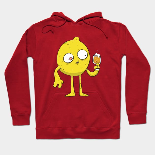 Sour Beer Monster Hoodie by striffle